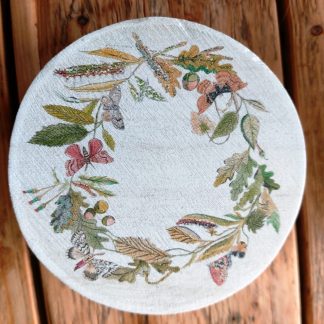 Round "Wreath" Trinket Box