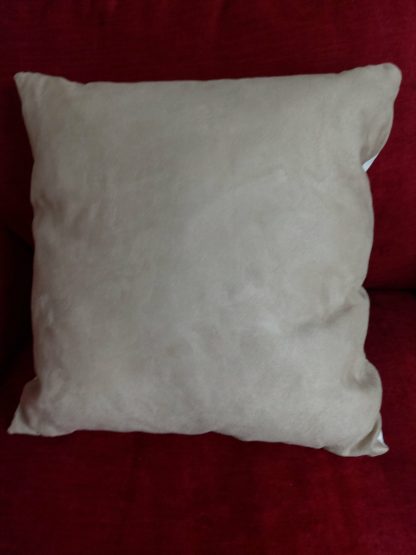 Butterfly and Caterpillar Wreath Cushion - Image 2