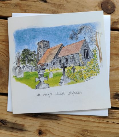 Set of 5 Felpham Church Greetings Cards and Envelopes